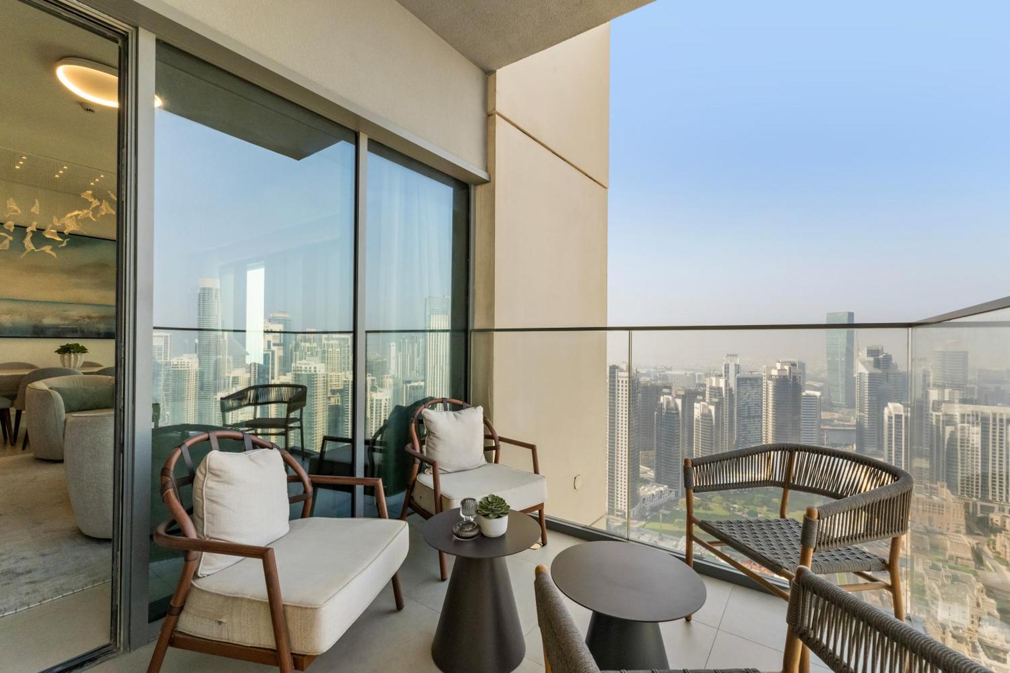 Full Fountain And Burj View - 3br Burj Royale *